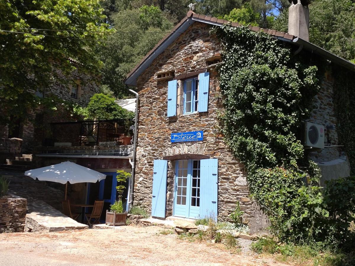 La Maison Bleue D'Ardeche Saint-Melany Exteriör bild